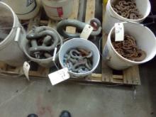 Bucket Of Small Clevis's (Shop)