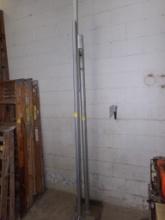 (2) Steel Stands (Used To Shoot Grades) (Shop)