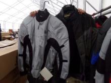 (2) Riding Jackets Fieldsheer. Brown and Grey, Used, XXL, and Grey First Ge