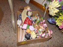 Box with Large Quantity of Angel and Misc. Figurines (Main Showroom)