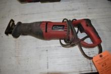 TOOL SHOP CORDED RECIPROCATING SAW WITH CHUCK WRENCH