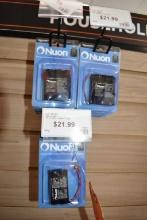 (10) ASSORTED NUON CORDLESS PHONE BATTERIES