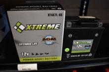 XTREME 12V AGM POWER SPORT BATTERY, PART