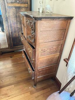 Antique Dresser drawers and door