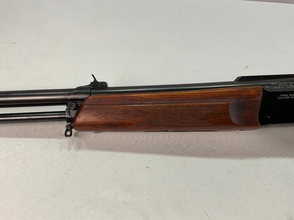 Baikal 12 gauge over 6.5X55SE Rifle