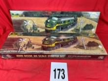 (2) John Deere Train Set