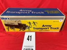 Marx Army Transport