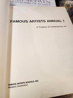 Books "Egyptian Jukebox", Famous Artists Annual 1,