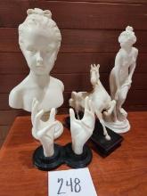 Bust Napcoware style Sculpture "Young Girl"