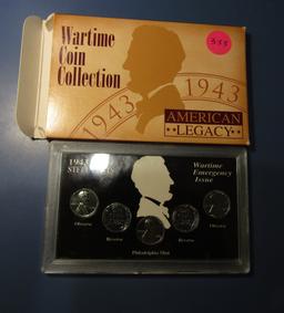 LOT OF THREE MISC. COIN SETS (3 PIECES)