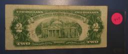 1928-G $2.00 US NOTE FINE