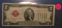 1928-G $2.00 US NOTE FINE