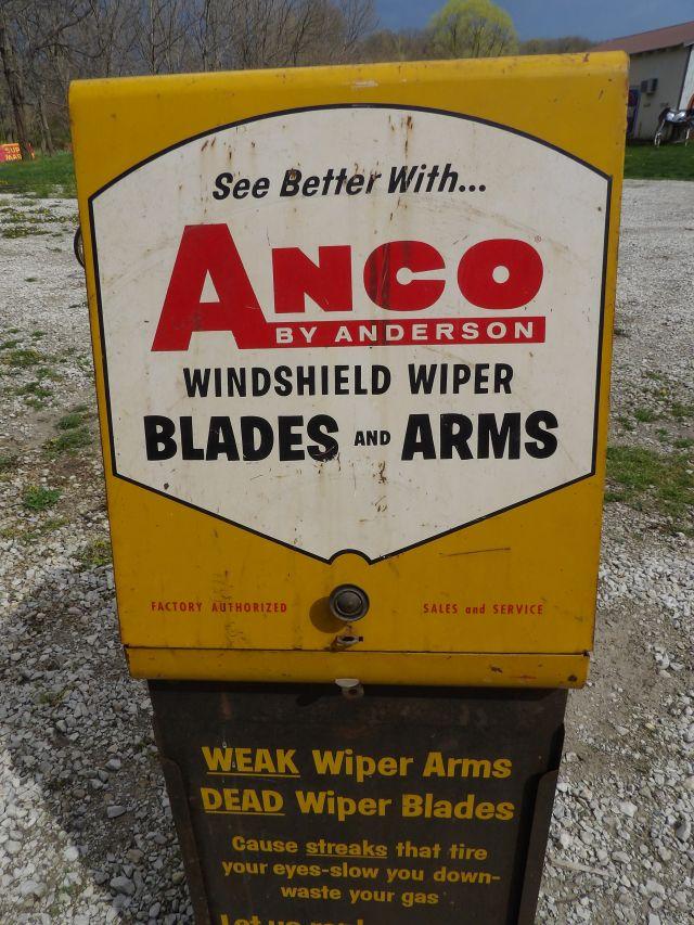 ANCO Windsheild Wiper Display Cabinet