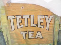 Tetley Tea Elephant Advertising Framed Cardboard Sign