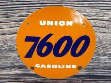 Union 76 Porc. Pump Plate