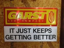 Garst Seed Co. 2 Piece Sign