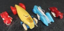 Lot of (4) Renwal Speed King Racers