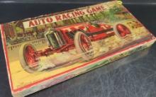 Early Milton Bradley Auto Racing Game