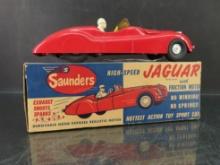 Saunders Jaguar Friction Car with Box