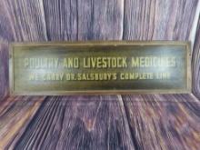 Doctor Salsbury's Poultry and Livestock Sign