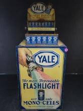 Yale Flashlight and Battery Store Display Cabinet