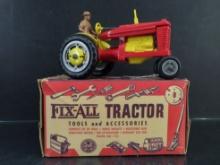 Fix-All Marx Toy Tractor with Tools