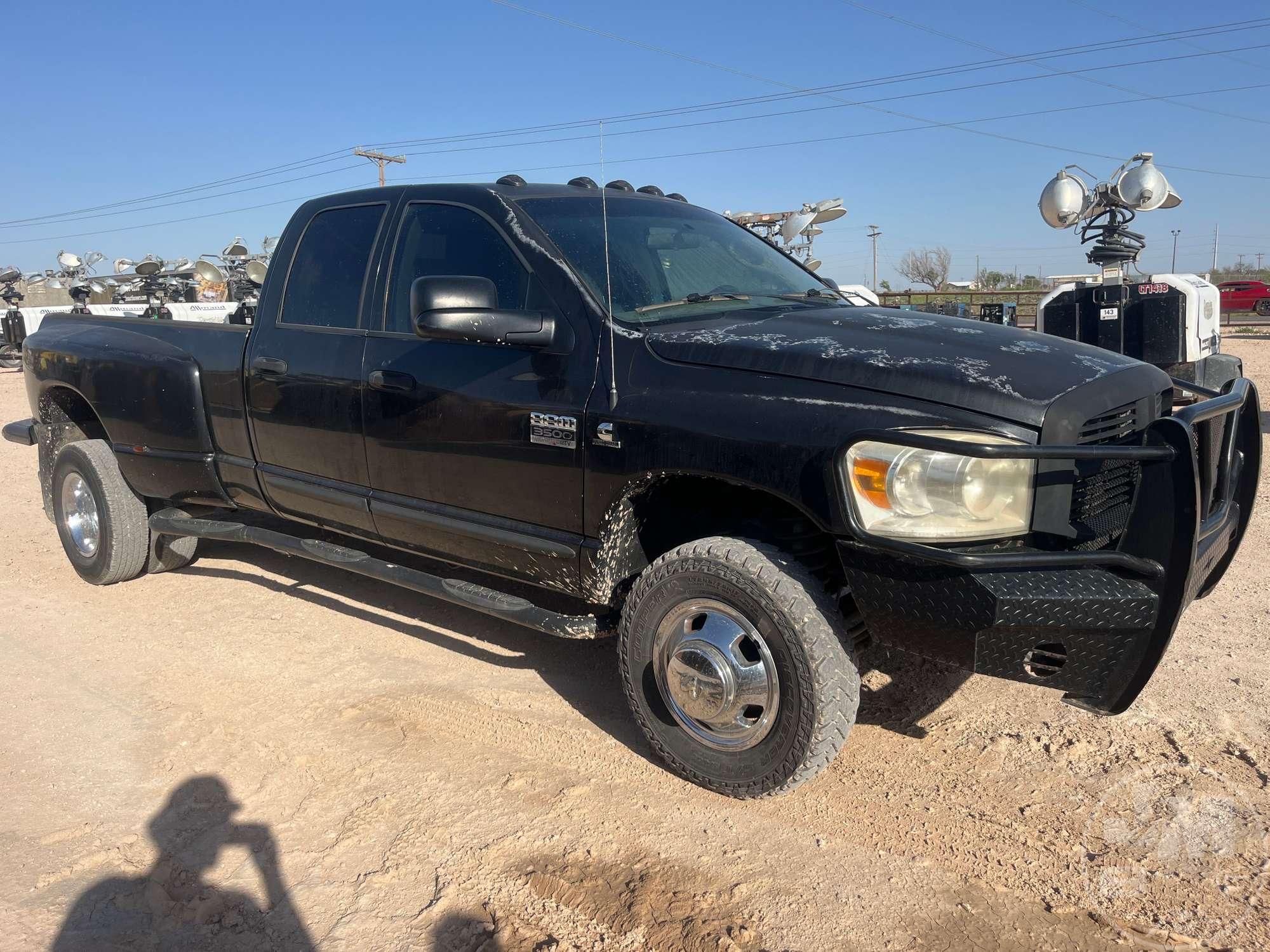 2007 DODGE RAM 3500 DUALLY CREW CAB 4X4 PICKUP VIN: 3D7MX48A07G806112