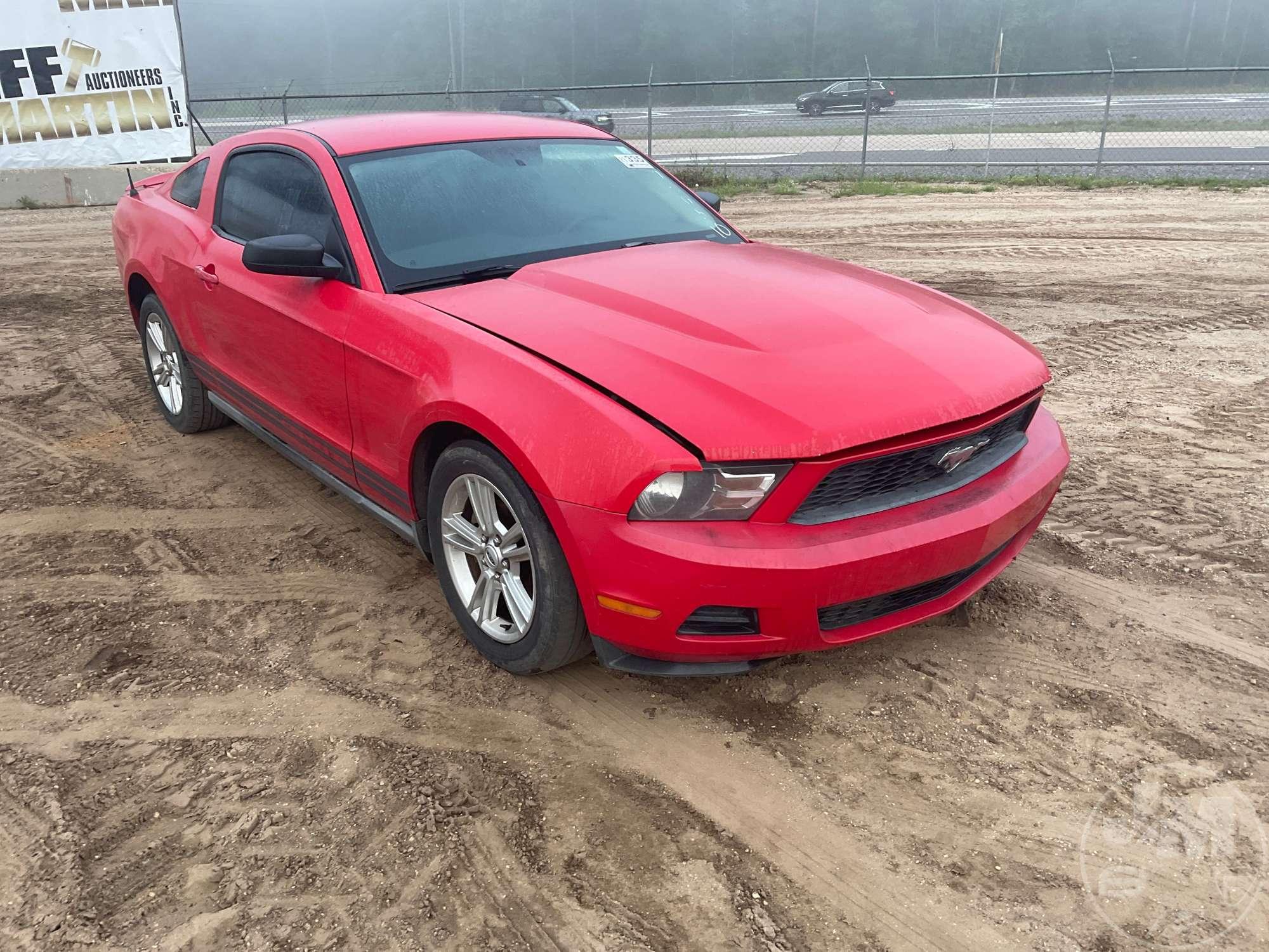 2010 FORD MUSTANG VIN: 1ZVBP8AN2A5137505 2WD
