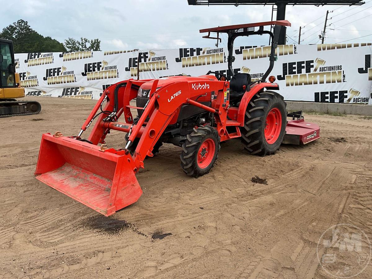 2021 KUBOTA L4701D 4X4 TRACTOR W/ LOADER SN: KBUL4CDRELJL71149