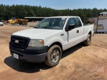 2008 FORD F-150 EXTENDED CAB PICKUP VIN: 1FTRX12W28FC07122