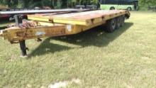 RELSHE TRAILERS TAG A LONG EQUIPMENT TRAILER