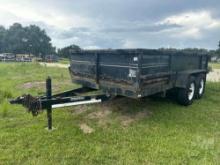 2010 TRIPLE CROWN  DUMP TRAILER 6'X14' VIN: 1XND714HXA1031603