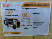 2024 AGT INDUSTRIAL HPW3000-1 PRESSURE WASHER SN: PW3000-124062002D