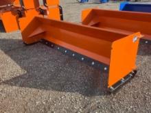 New 120'' Skid Steer Snow Pusher With Steel Blade*