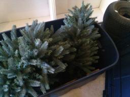 TOTE OF CHRISTMAS TREE GREENERY