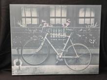 Stretched Vinyl Bicycle Art