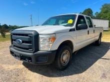 2012 Ford F-250 Pickup Truck, VIN # 1FT7W2A63CED20853