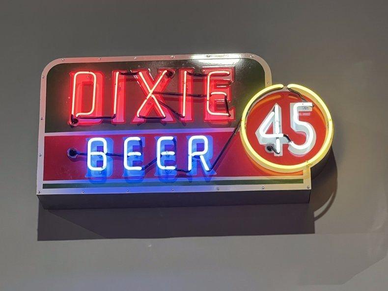 Dixie Beer Neon Sign