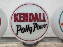 Original Kendall Polly Power Gas Pump Globe