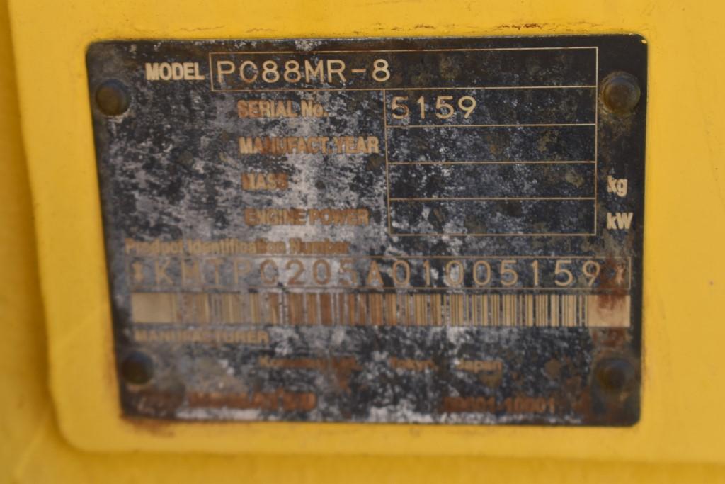 Komatsu PC88MR-8 Excavator