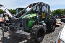 John Deere 5100M Tractor with Forestry Cab
