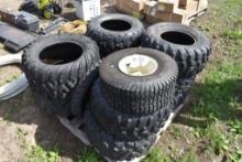 Pallet of ATV and Lawn Mower Tires