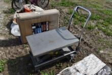 Haul Master Hydraulic Table Cart