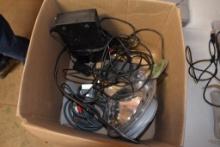 Box of Game Console Accessories