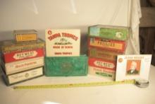 1930s-1940s Philip Morris Celloid Cigar Box and Vintage Cigar Boxes