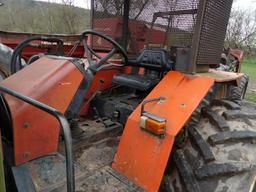 Zetor 6245 4wd Tractor w/ 594 Loader, Dual Remotes, 1629 Hours, Forrestry C