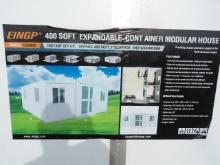 EINGP CG5800 400 Sq Ft Expandable Modular House w/ Bathroom, Folds Up To Le