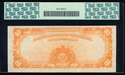 1922 $10 Gold Certificate PCGS 63PPQ