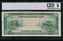 1914 $20 Cleveland FRN PCGS 35