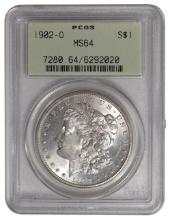 1902-O $1 Morgan Silver Dollar PCGS MS64